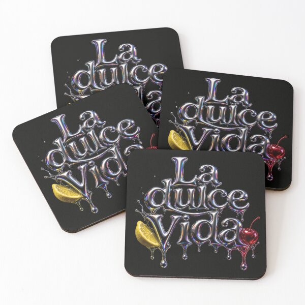 Item preview, La Dulce Vida Chrome Liquid Metal Fruit Design designed and sold by HappyOops.
