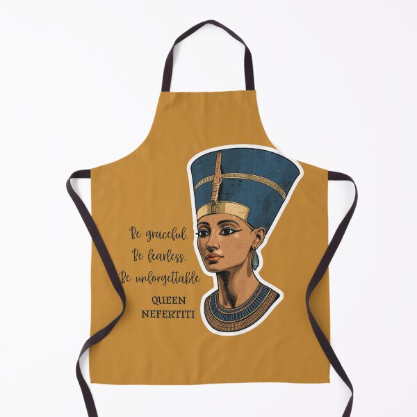 Item preview, Nefertiti Be Graceful Be Fearless Egyptian Quote Sticker designed and sold by KaBaRen.