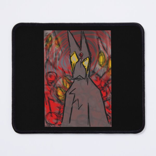 Item preview, Sinister Figure in Swirling Red designed and sold by Catsi-Nook-Art.