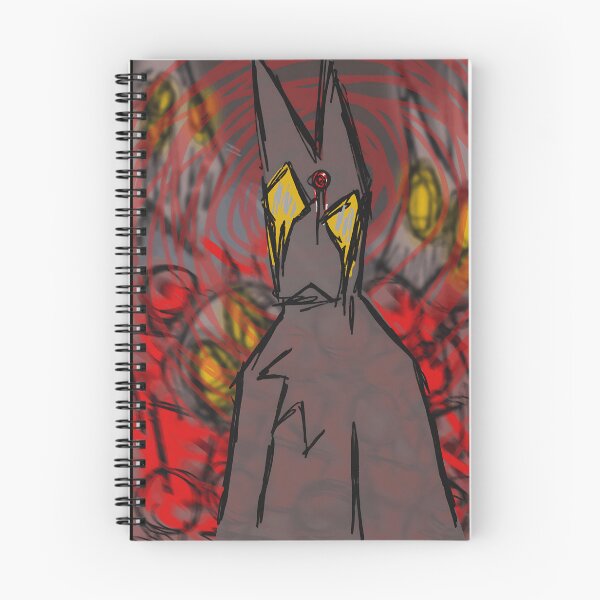Item preview, Sinister Figure in Swirling Red designed and sold by Catsi-Nook-Art.