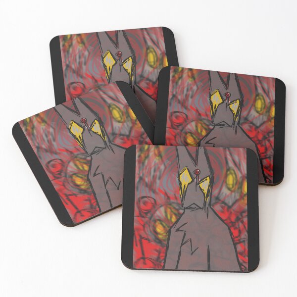 Item preview, Sinister Figure in Swirling Red designed and sold by Catsi-Nook-Art.