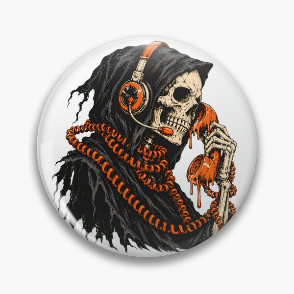 Item preview, Corporate Dread Melting Telephone Reaper Burnout designed and sold by chattsuede.