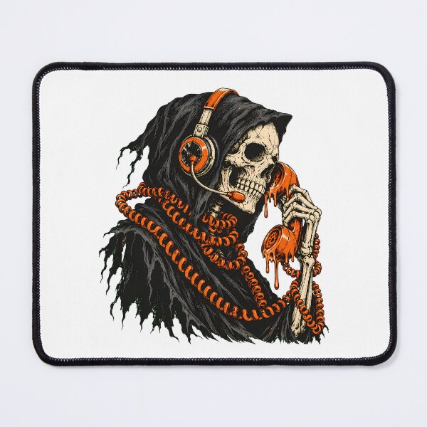 Item preview, Corporate Dread Melting Telephone Reaper Burnout designed and sold by chattsuede.