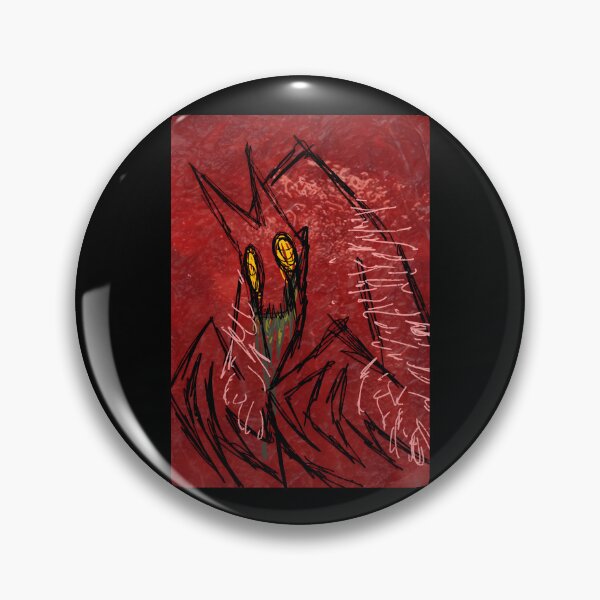 Item preview, Monstrous Creature with Yellow Eyes designed and sold by Catsi-Nook-Art.