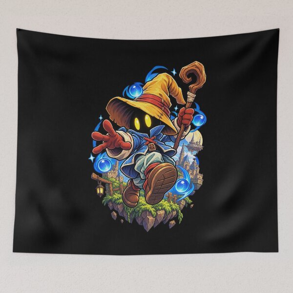 Item preview, Vivi Mysterious Black Mage - Fantasy RPG Character designed and sold by Rosteri.