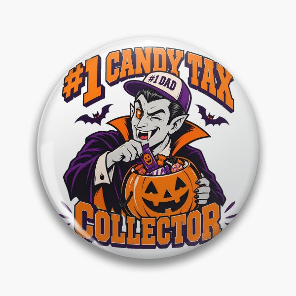 Item preview, Candy Tax Vampire Dad Pumpkin Halloween designed and sold by chattsuede.