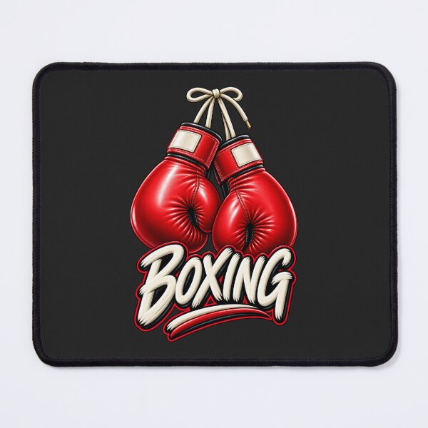 Item preview, Boxing Gloves – Bold Red Vintage Sports Graphic designed and sold by HO•Designs.