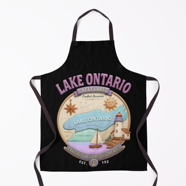 Item preview, Cute Lake Ontario Cartoon Lighthouse  Souvenir Gift designed and sold by LeSoniPapaPrint.
