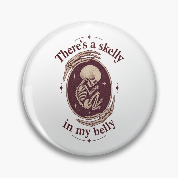 Item preview, There's A Skelly In My Belly designed and sold by LuveraxArt.