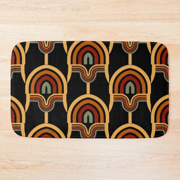 Item preview, Retro Arches Yellow Orange Red Green designed and sold by glowvim.