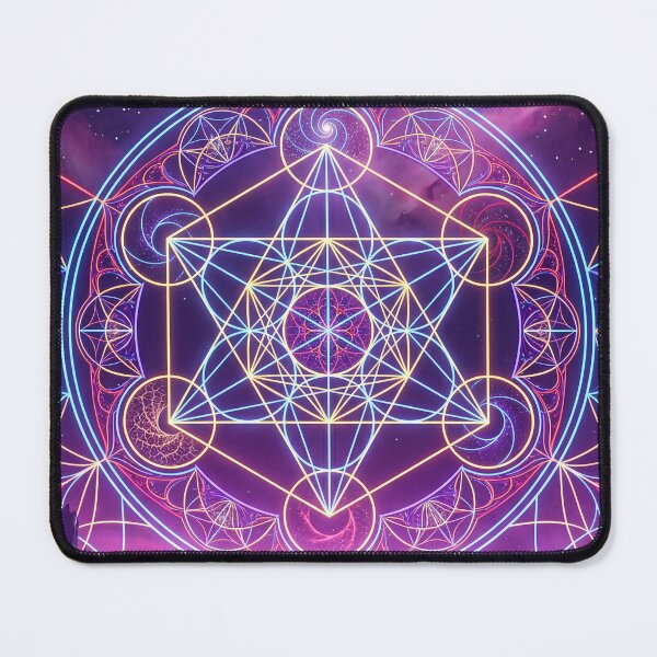 Item preview, Glowing Neon Metatron's Cube Alien World | Monkeybusiness designed and sold by monkeybusiness.pt.