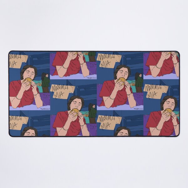 Item preview, "Mamma Mia!" | Lara Veggie Burger Pop Art Illustration designed and sold by Francicci.