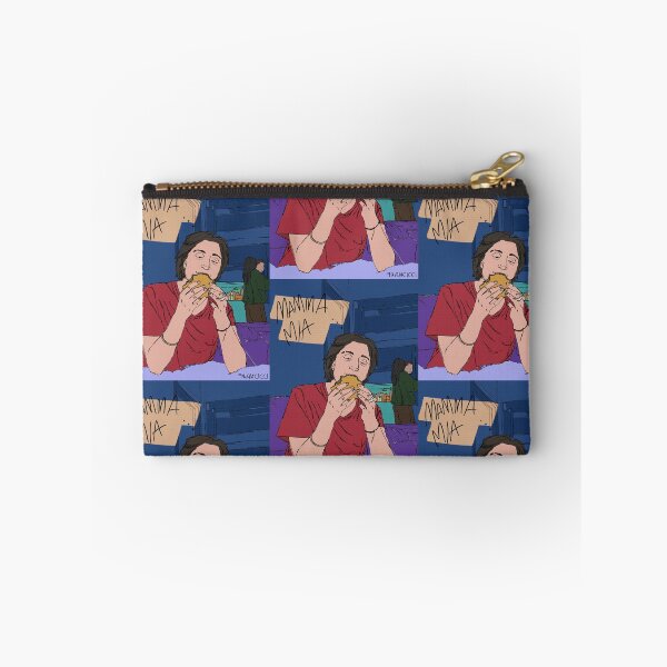 Item preview, "Mamma Mia!" | Lara Veggie Burger Pop Art Illustration designed and sold by Francicci.