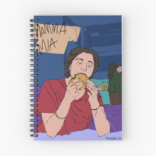 Item preview, "Mamma Mia!" | Lara Veggie Burger Pop Art Illustration designed and sold by Francicci.