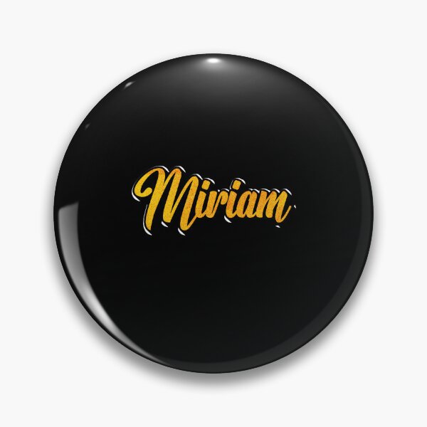 Artikelvorschau, Miriam – Personalisierter Name – Lustiges und einzigartiges Namensdesign entworfen und verkauft von Watsonarts.