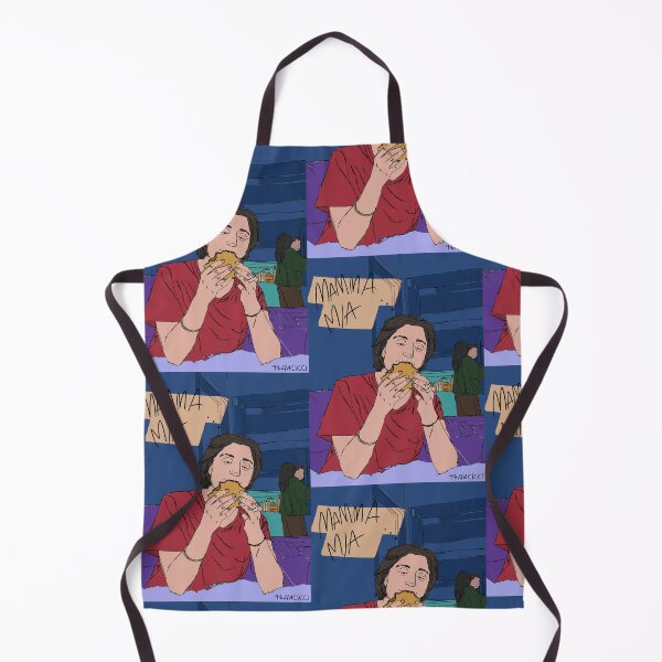 Item preview, "Mamma Mia!" | Lara Veggie Burger Pop Art Illustration designed and sold by Francicci.