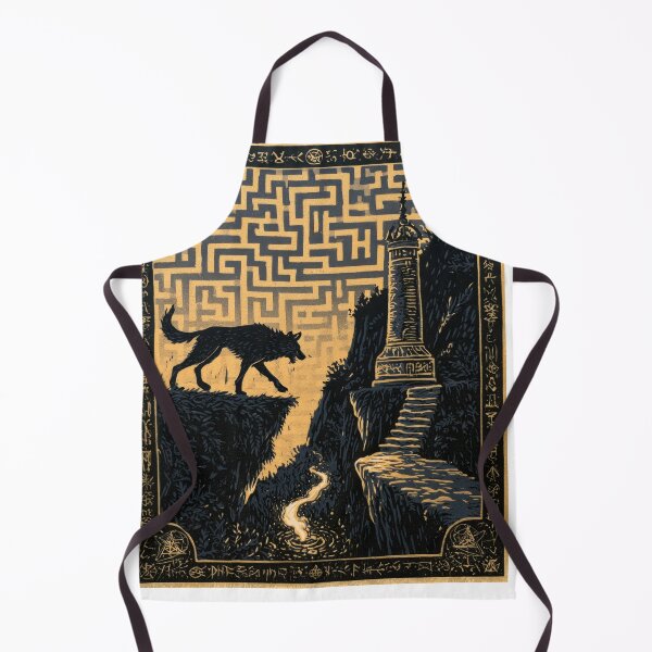 Item preview, Mythic Wolf Labyrinth Journey Ancient Tower designed and sold by POVAD.