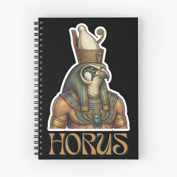 Item preview, Horus Egyptian Falcon God - Vintage Mythology Engraving  designed and sold by KaBaRen.