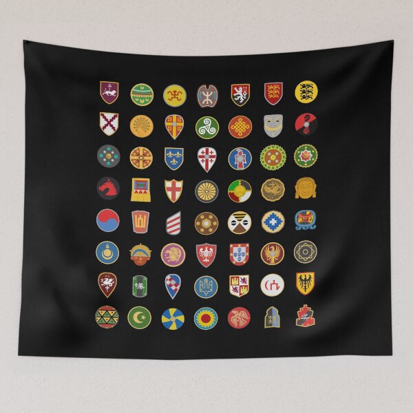 Item preview, Civilizations emblems (2026-2) designed and sold by Koyaanisqatsian.
