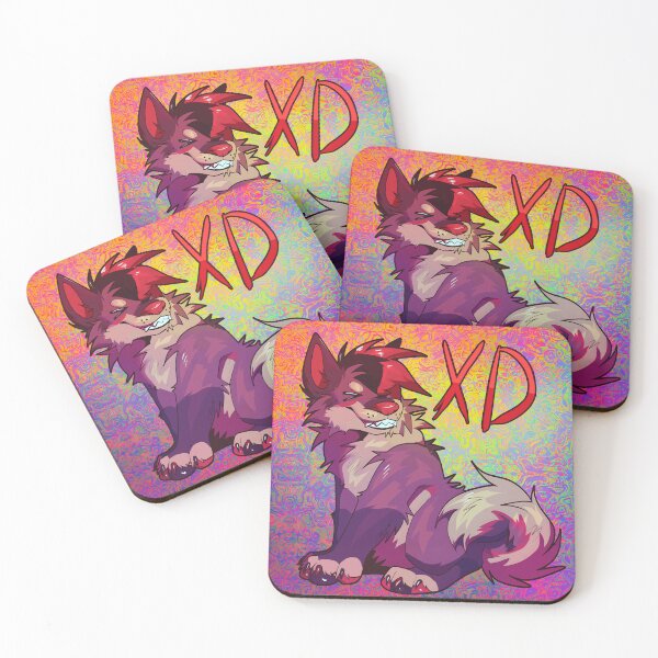 Item preview, Playful Colorful Dog Design with XD Expression designed and sold by Fibi-studio.