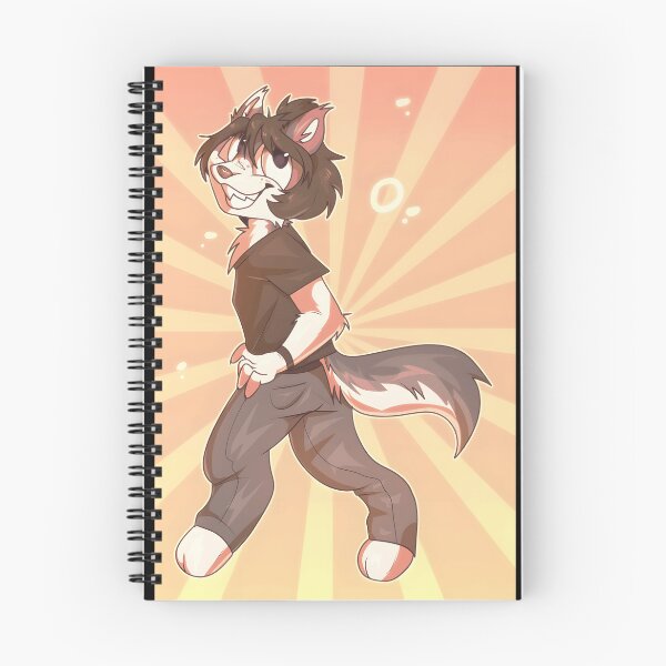 Item preview, Playful Wolf Character Illustration designed and sold by Fibi-studio.
