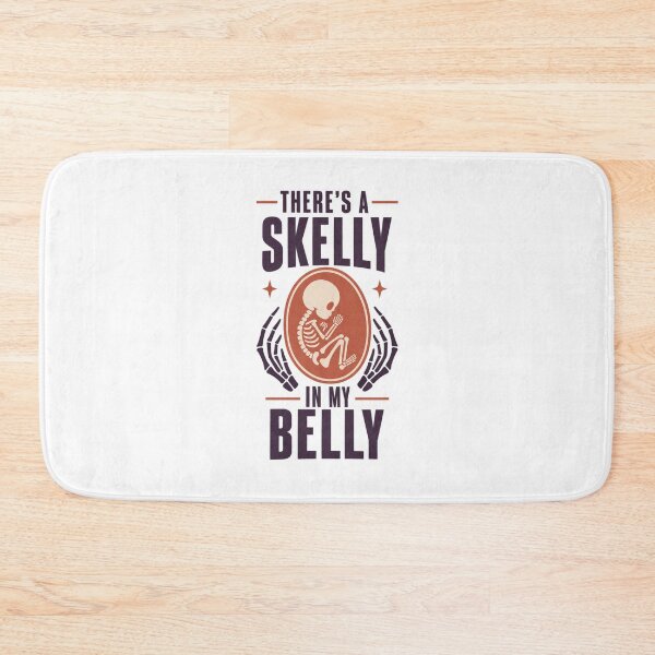 Item preview, There's A Skelly In My Belly designed and sold by LuveraxArt.