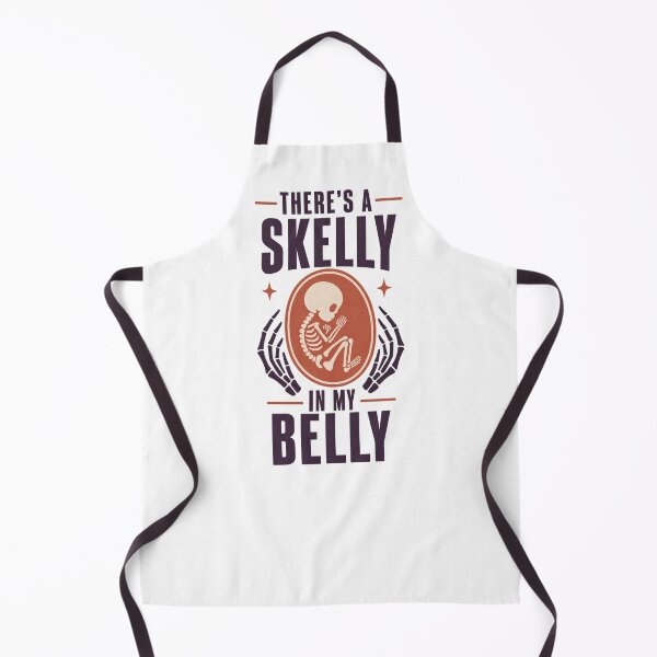 Item preview, There's A Skelly In My Belly designed and sold by LuveraxArt.