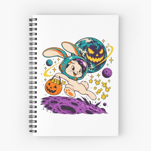 Item preview, Astronaut Bunny Space Trick Treat Halloween designed and sold by chattsuede.