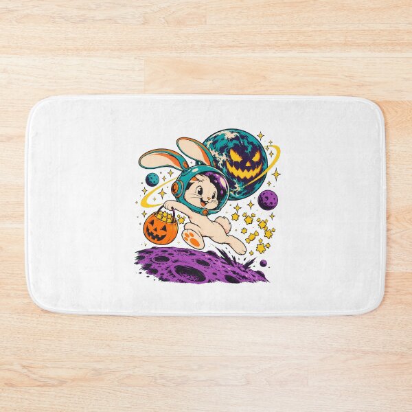 Item preview, Astronaut Bunny Space Trick Treat Halloween designed and sold by chattsuede.