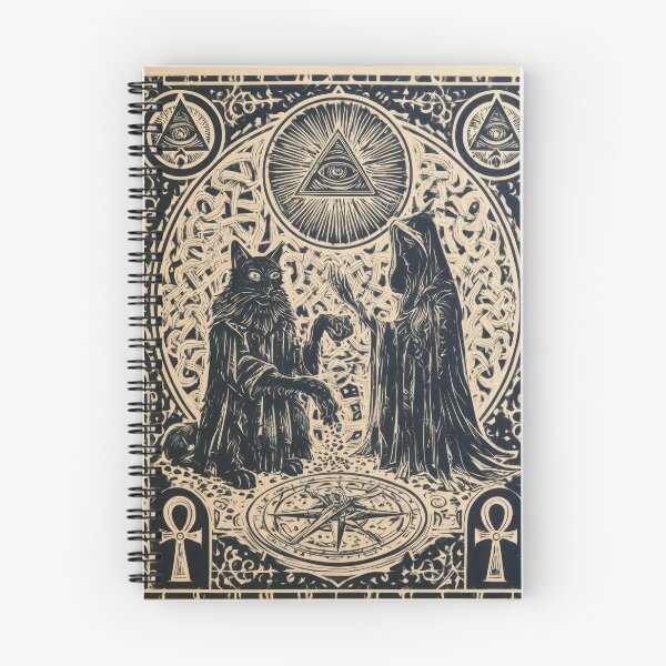 Item preview, Mystical Witch and Black Cat Ritual designed and sold by POVAD.