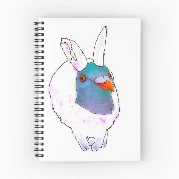 Item preview, Beth the Bunny in pigeon Hat – animalzinhats  designed and sold by Ashley’sAnimalz.