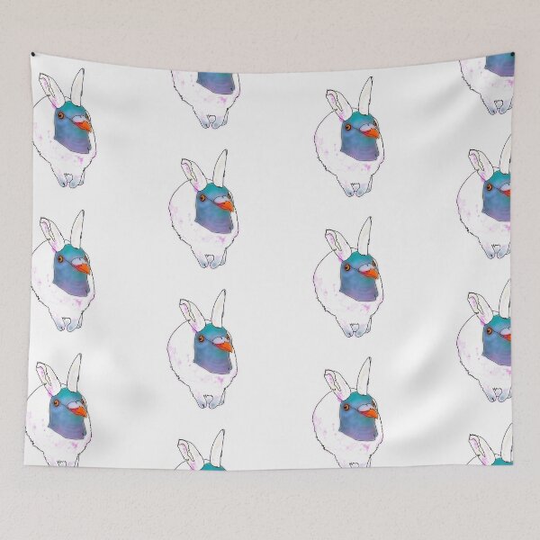 Item preview, Beth the Bunny in pigeon Hat – animalzinhats  designed and sold by Ashley’sAnimalz.