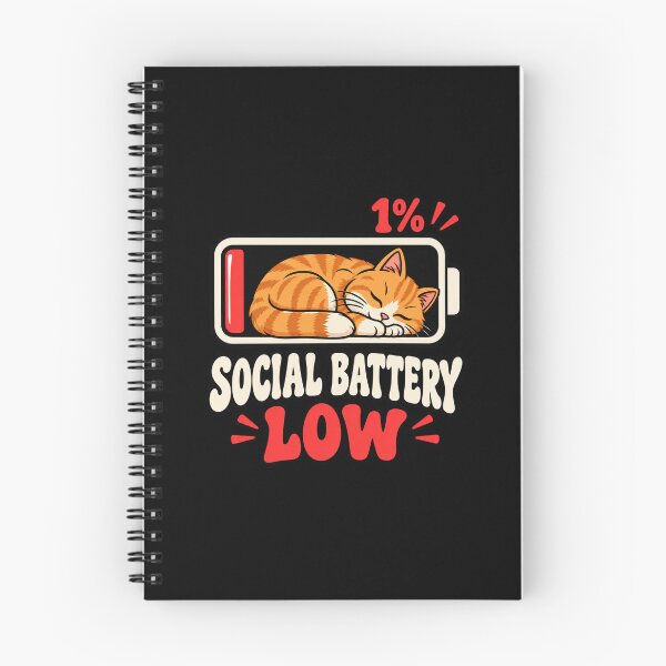 Item preview, Social Battery: Low (Please Do Not Recharge) designed and sold by Ridaelb.
