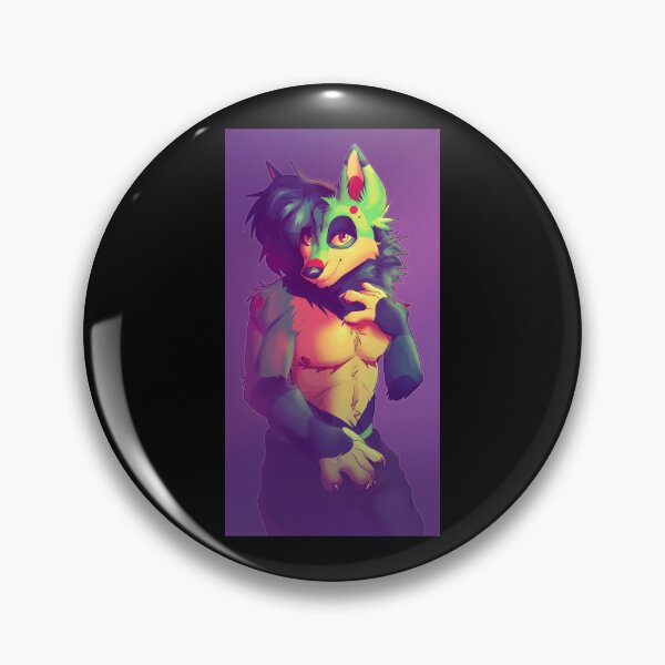 Item preview, Colorful Furry Character with Vibrant Fur designed and sold by Fibi-studio.