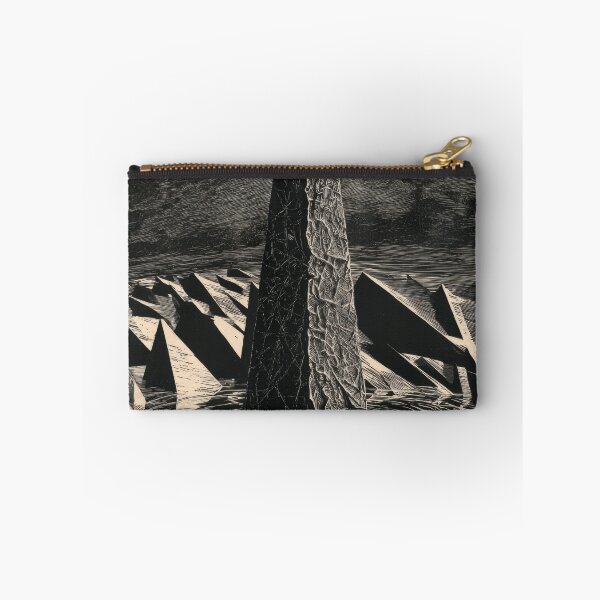 Item preview, Dramatic Obelisk: Cosmic Dark Surreal Landscape designed and sold by POVAD.