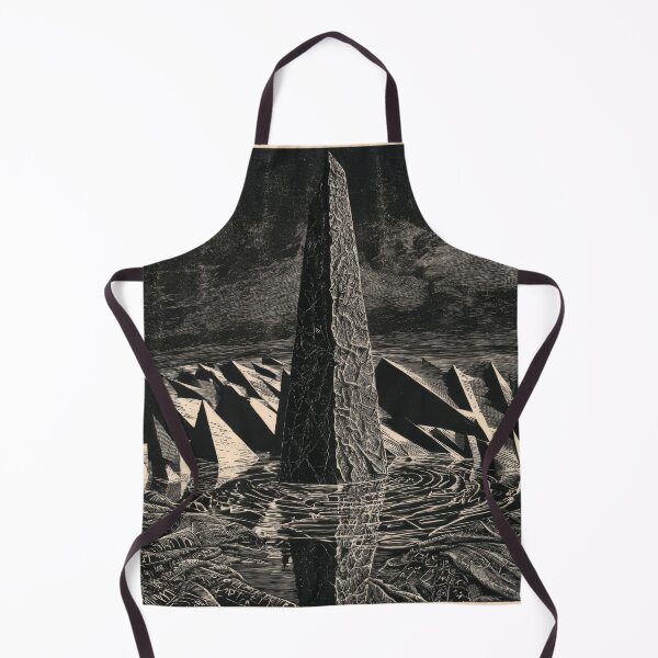 Item preview, Dramatic Obelisk: Cosmic Dark Surreal Landscape designed and sold by POVAD.