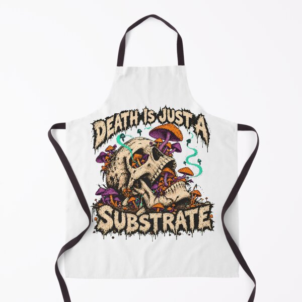 Item preview, Mushroom Skull Fungi Spore Psychedelic Mycologist designed and sold by chattsuede.
