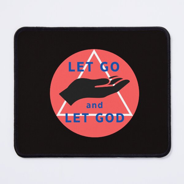 Item preview, LET GO and LET GOD (AA-AlAnon Symbol) designed and sold by Positivity Productions.