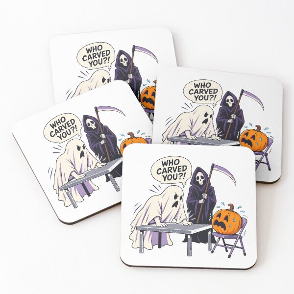 Item preview, Halloween Interrogation Pumpkin Reaper True Crime designed and sold by chattsuede.