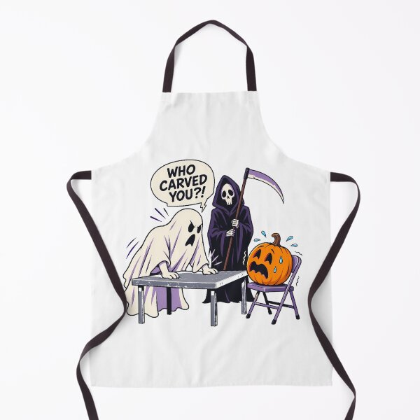 Item preview, Halloween Interrogation Pumpkin Reaper True Crime designed and sold by chattsuede.