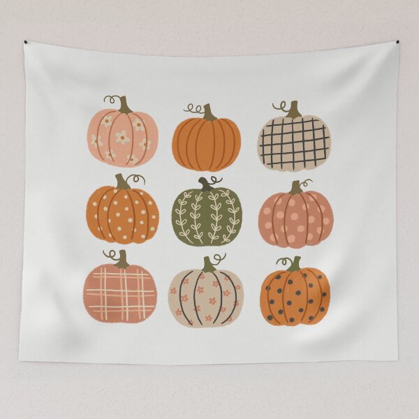 Item preview, Autumn Boho Pumpkins designed and sold by OHBOY! Handmade.