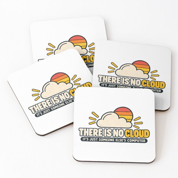 Item preview, There Is No Cloud – Programmer & IT Tech Humor designed and sold by 50Pxels.