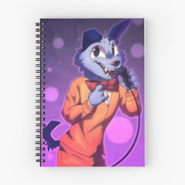 Item preview, Dapper Singing Blue Wolf Character designed and sold by Fibi-studio.