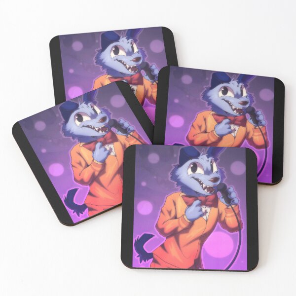 Item preview, Dapper Singing Blue Wolf Character designed and sold by Fibi-studio.