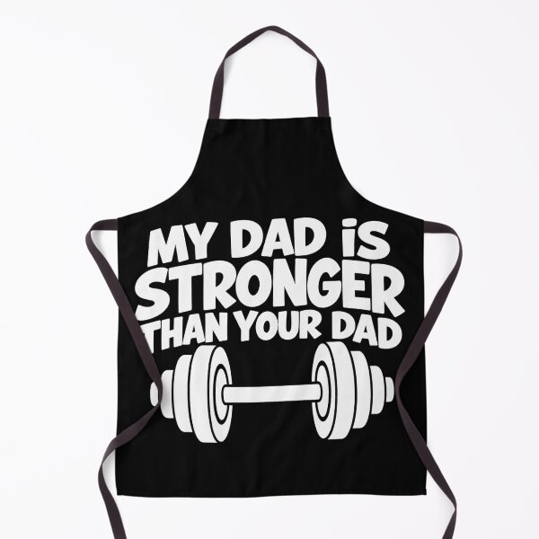 Item preview, My Dad Is Stronger Than Your Dad Funny Weightlifting Dad Gym Father Humor designed and sold by 76Valeria.