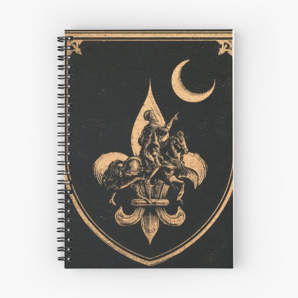 Item preview, Golden Knight Fleur-de-lis Crescent Moon Emblem designed and sold by POVAD.