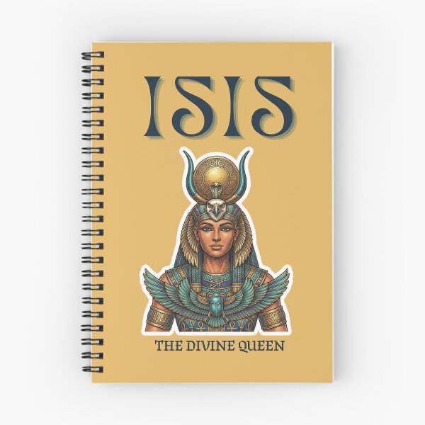 Item preview, Goddess Isis - Ancient Egyptian  Vintage Engraving Art Print designed and sold by KaBaRen.