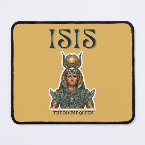 Item preview, Goddess Isis - Ancient Egyptian  Vintage Engraving Art Print designed and sold by KaBaRen.