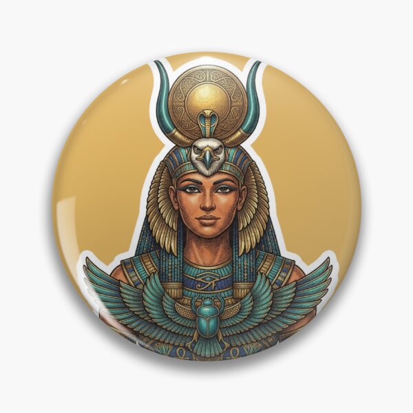 Item preview, Goddess Isis - Ancient Egyptian  Vintage Engraving Art Print designed and sold by KaBaRen.
