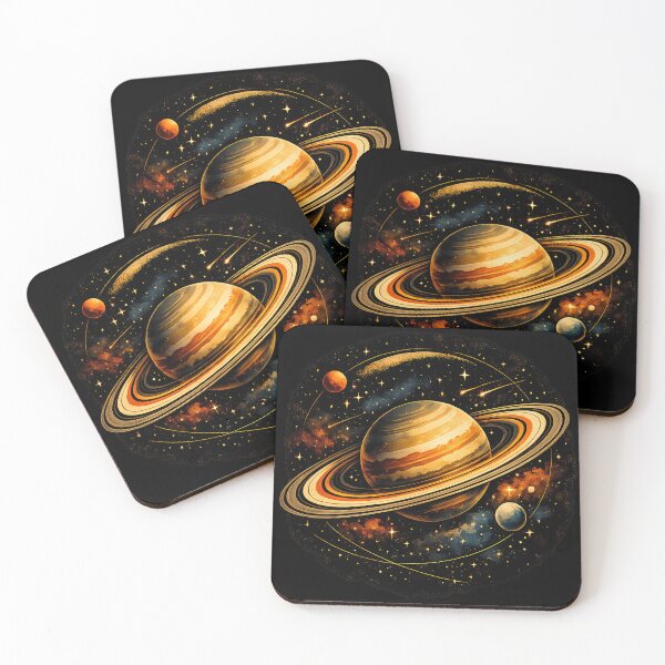 Item preview, Saturn with spectacular rings designed and sold by Daily Quirk.